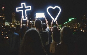 nightime cross